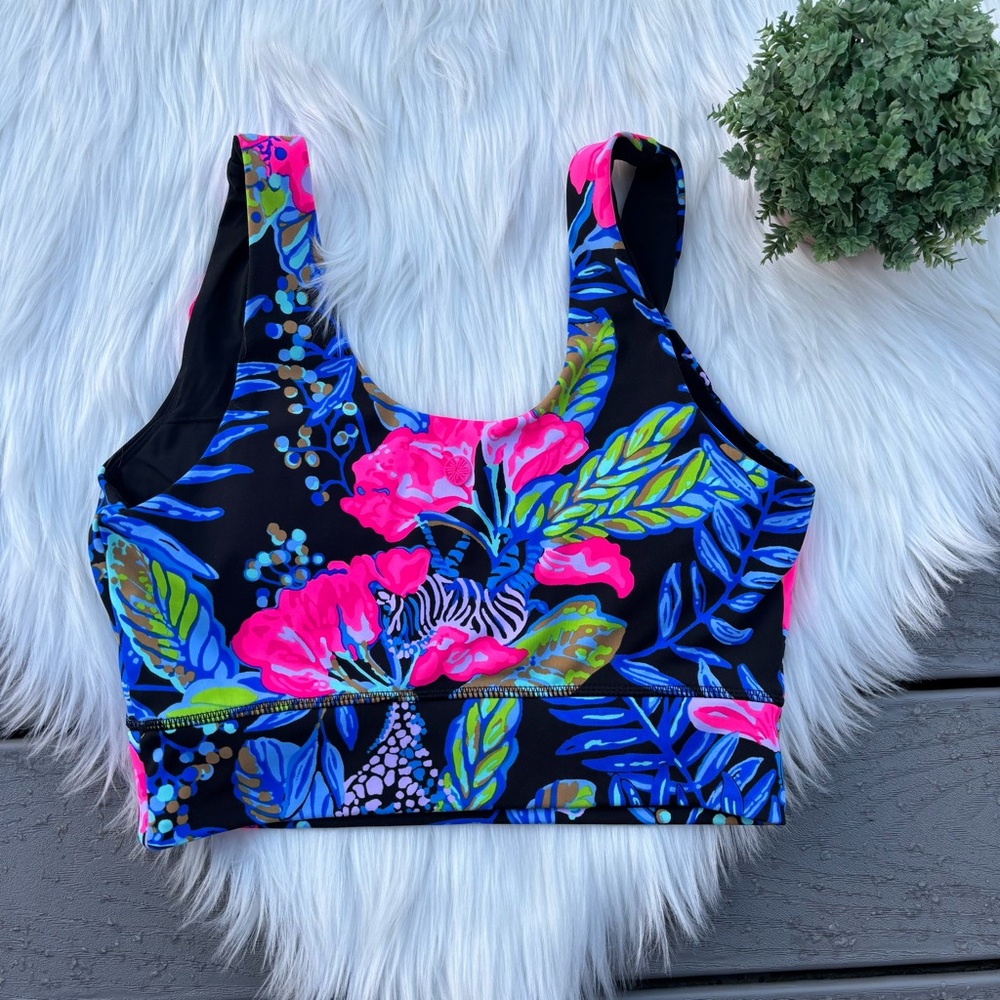 Lilly Pulitzer Luxletic San Remo Sports Bra - Picture 3 of 3